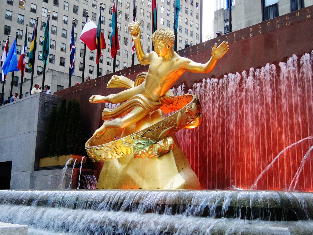 Prometheus in Rockefeller Plaza
