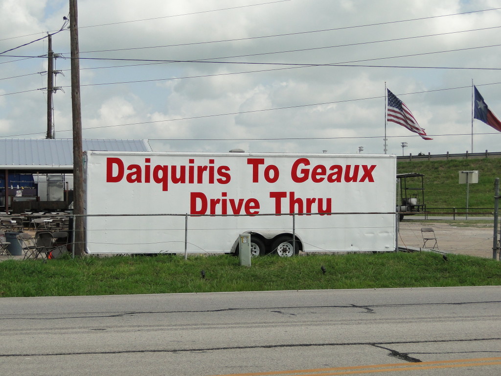 Picture of Drive Thru Daiquirs  Sign